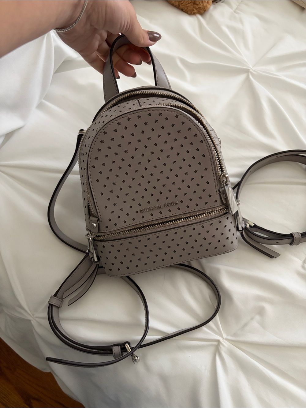 Michael Kors Rhea Extra Small Backpack - Picture 11 of 14